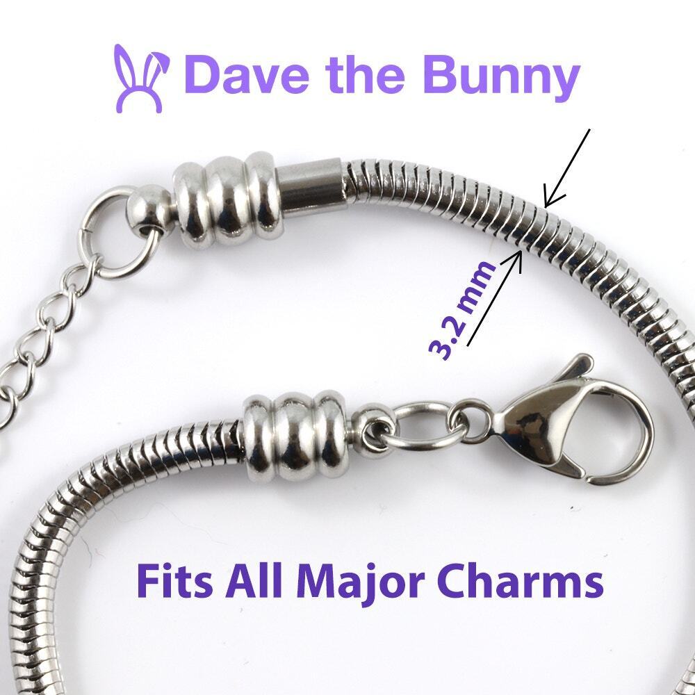 Love Charm With Stainless Steel Connector, Tiny I Love You Accent for Love Gifts - Picture 10 of 12